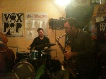 The long defunct Vox Pop jam session in Ditmas (Brooklyn) from about 2009. I met many great players there.