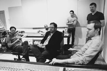 Dialogical session May 27, 2016 at Sear Sound with Daniel Ori, Lionel Loueke, Shareef Taher, Brad Whiteley, and George Shalda.
