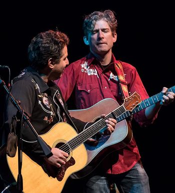 Adam Traum and Colin Gilmore at the Lobero Theatre, Santa Barbara, California/Photo by David Bazemore
