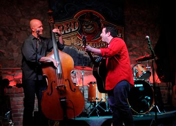 Adam Traum and Jack Hines live at the Red Dog Saloon, Virginia City, Nevada. Photo by Claudia Ortega-Lucas