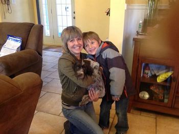 Babette Pandore ArcandCiel
et une partie de sa nouvelle famille/new family
Vicky,Andreas ( Marcus ,Jonas absents)