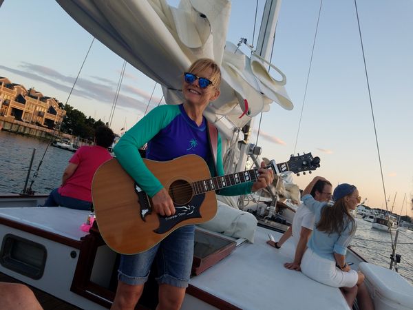 Aboard the Schooner Woodwind in Annapolis, Maryland - August 2018