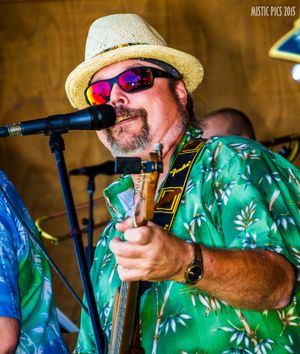 Jamie Mehan - Guitar, Vocals, Mandolin, Lap Steel and lots of Caribbean slang!