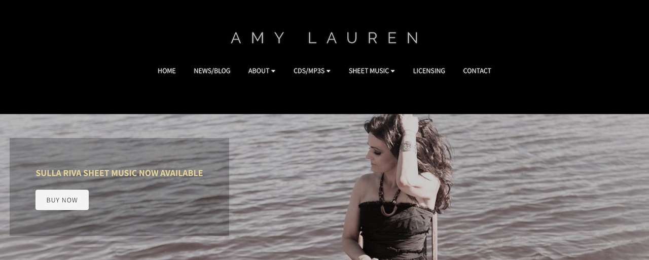 Pianist Website Design: 1 Template, 3 Ways