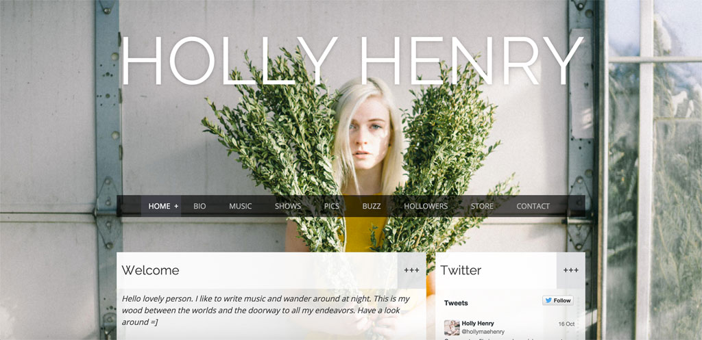 Holly Henry website