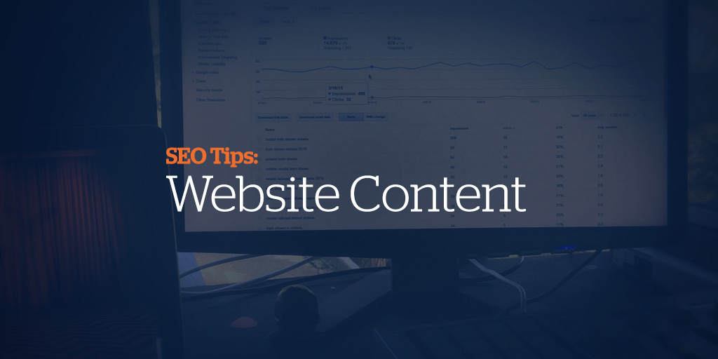 Music website SEO tips: website content