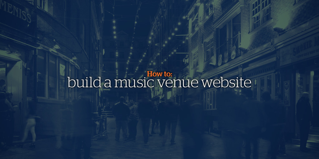 Build a Music Venue Website