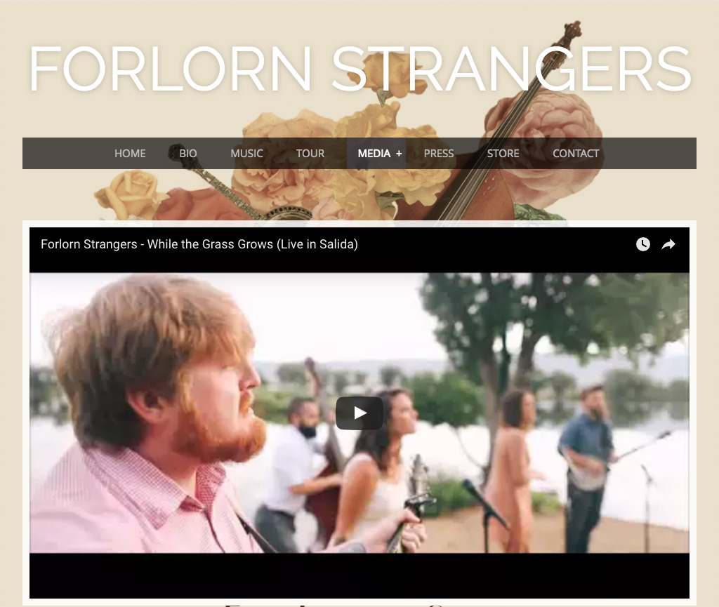Videos page Forlorn Strangers
