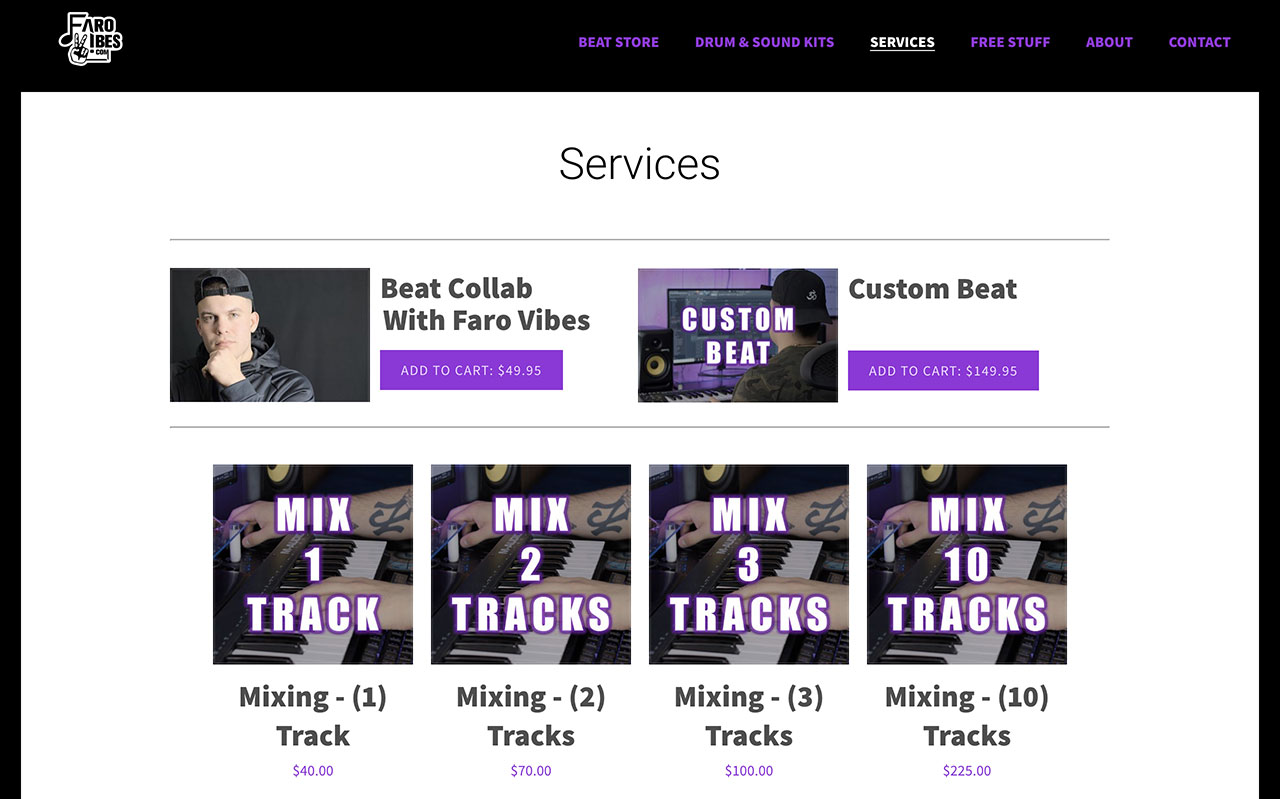 How to design a great beat maker website