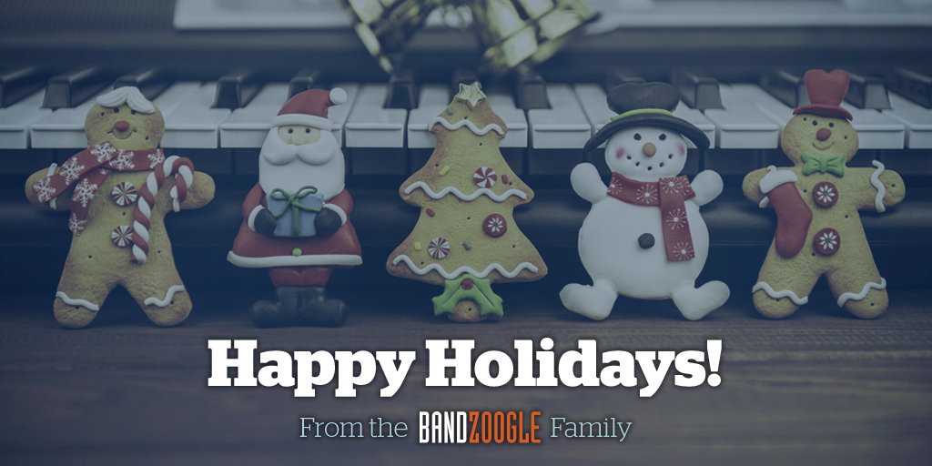 Happy Holidays from the Bandzoogle Team