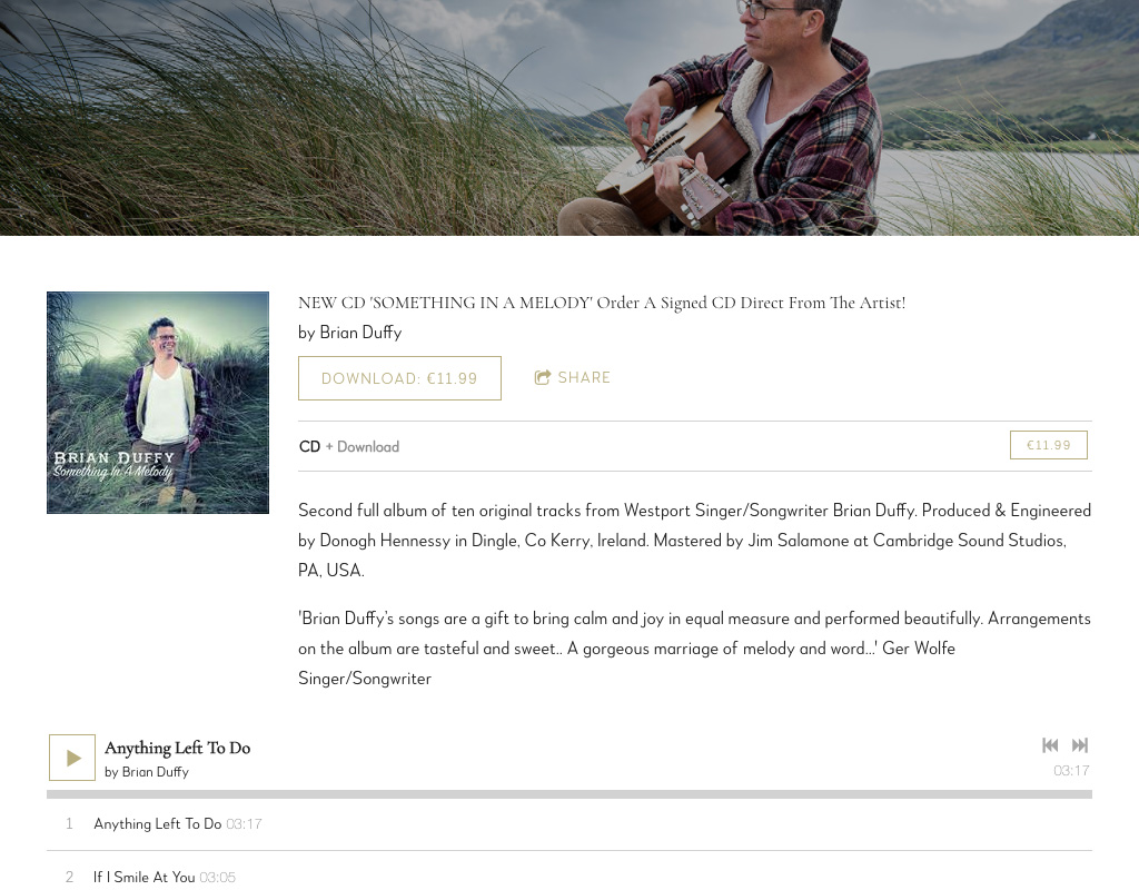 Website Design Inspiration: Best Folk Musician Websites