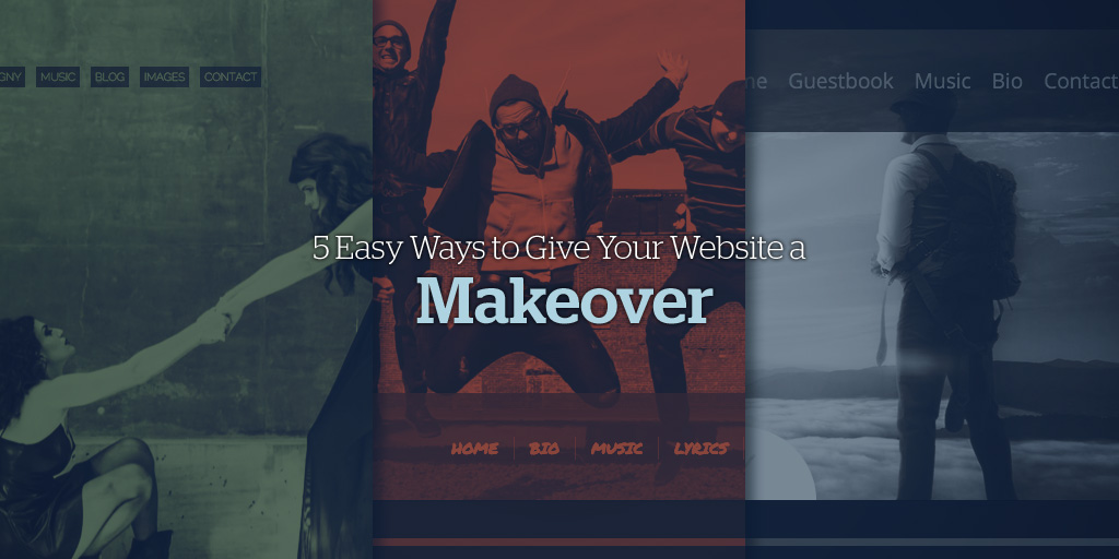 Give your Band Website a Makeover