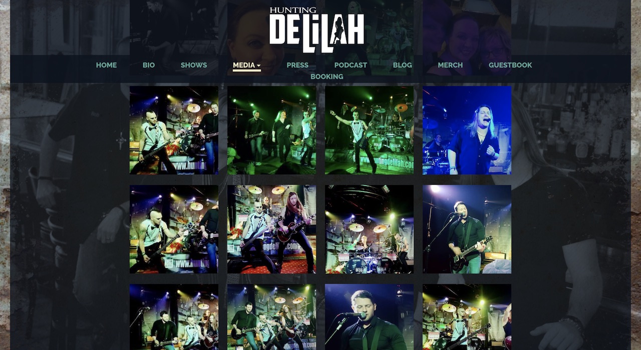 Website Design Inspiration: Best Rock Music Websites