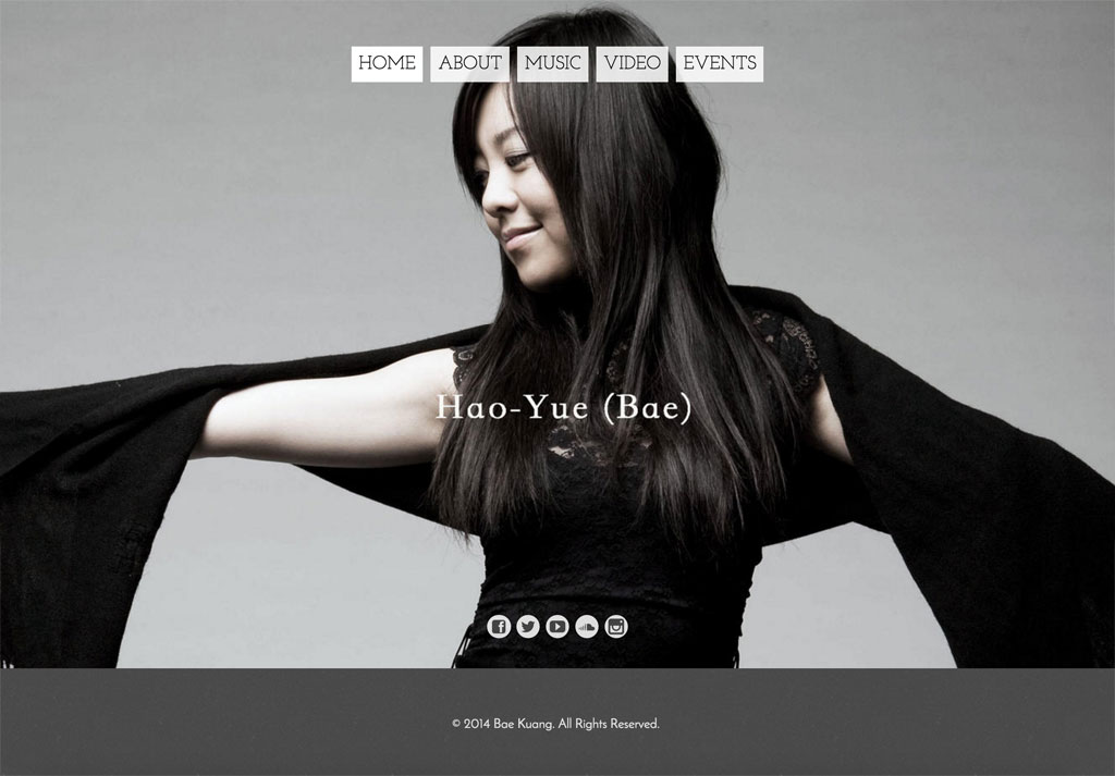 Responsive website template design