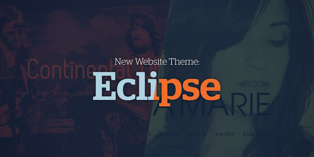 New Website Theme: Eclipse - Bandzoogle Blog