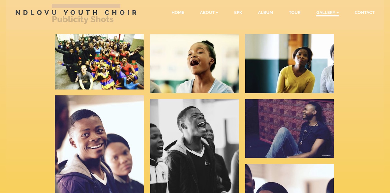How to design a great choir website