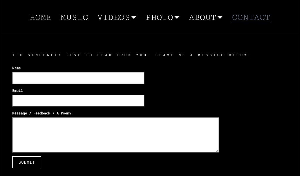 Website Design Inspiration: Best Folk Musician Websites