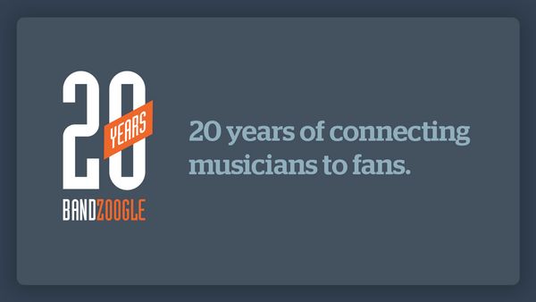 20 years of connecting musicians and fans: Bandzoogle by the numbers