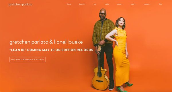 15 of the best music website designs