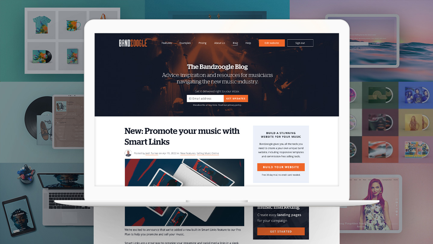 The 12 most read posts on the Bandzoogle blog in 2022 Bandzoogle Blog