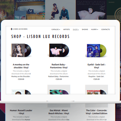 How to build a record label website