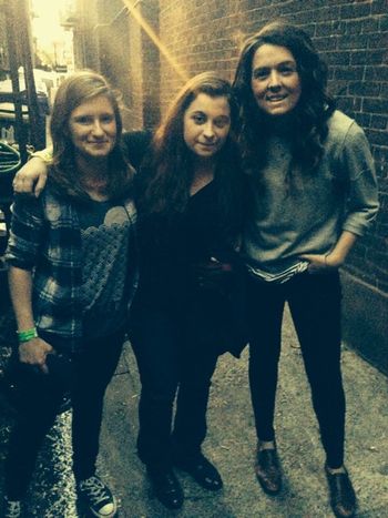 Backstage with Brandi Carlile and Grace Stumberg
