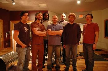 At Winterland Studios with Terramara and Producer Jon Herchert (November 2007).
