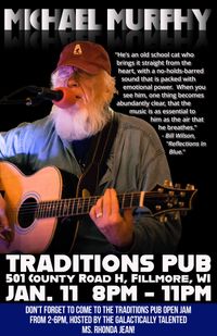 MICHAEL MURPHY SOLO AT TRADITIONS PUB
