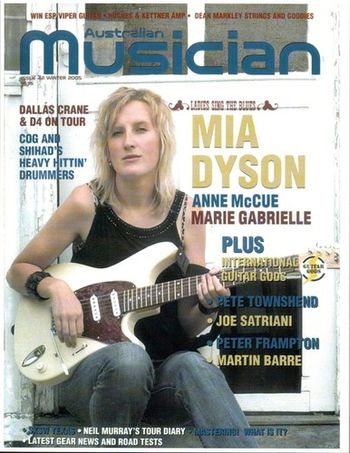 Australian Musician Magazine Featured Cover Story
