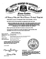 LA State Trade Name for DUKES of Dixieland