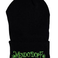 Mendo Dope Weed Leaf Beanie