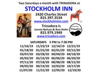 SORRY No TRINADORA's Musical Smorgasbord at Stockholm Inn Tonight - too wet and cold to play outside