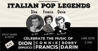 Italian Pop Legends: Dion, Darin, & Francis
