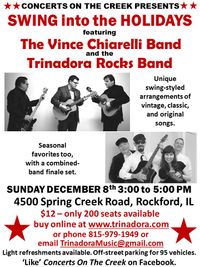 Trinadora and Vince Chiarelli Bands - Special Matinee Concert On The Creek