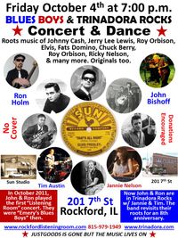 8th Anniversary Concert Dance - Blues Boys with Trinadora Rocks