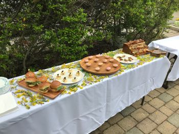 Banquets on "The Square" patio

