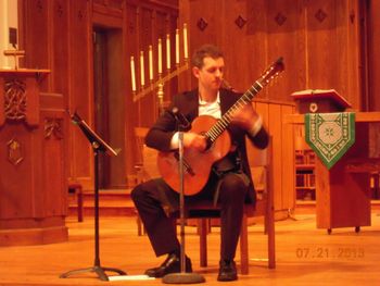 Recital at Pilgrim Lutheran Church (7/21/2013)
