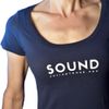 'SOUND' Fitted Cotton Tee (Women's Sizes)