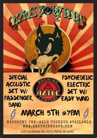 Easy Wind and Passenger Live at Aztec Brewery, Vista