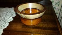 Exotic Cebil wood bowl 