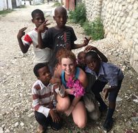 COURTNEY DICKINSON VISITS HAITI