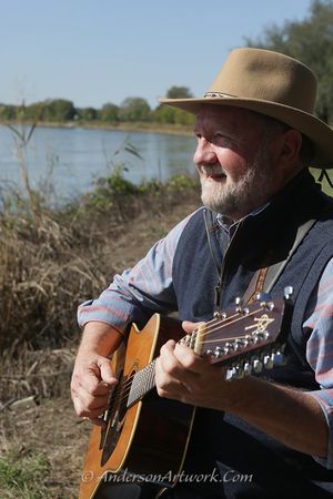 Some quality time with my 9 string down by the river