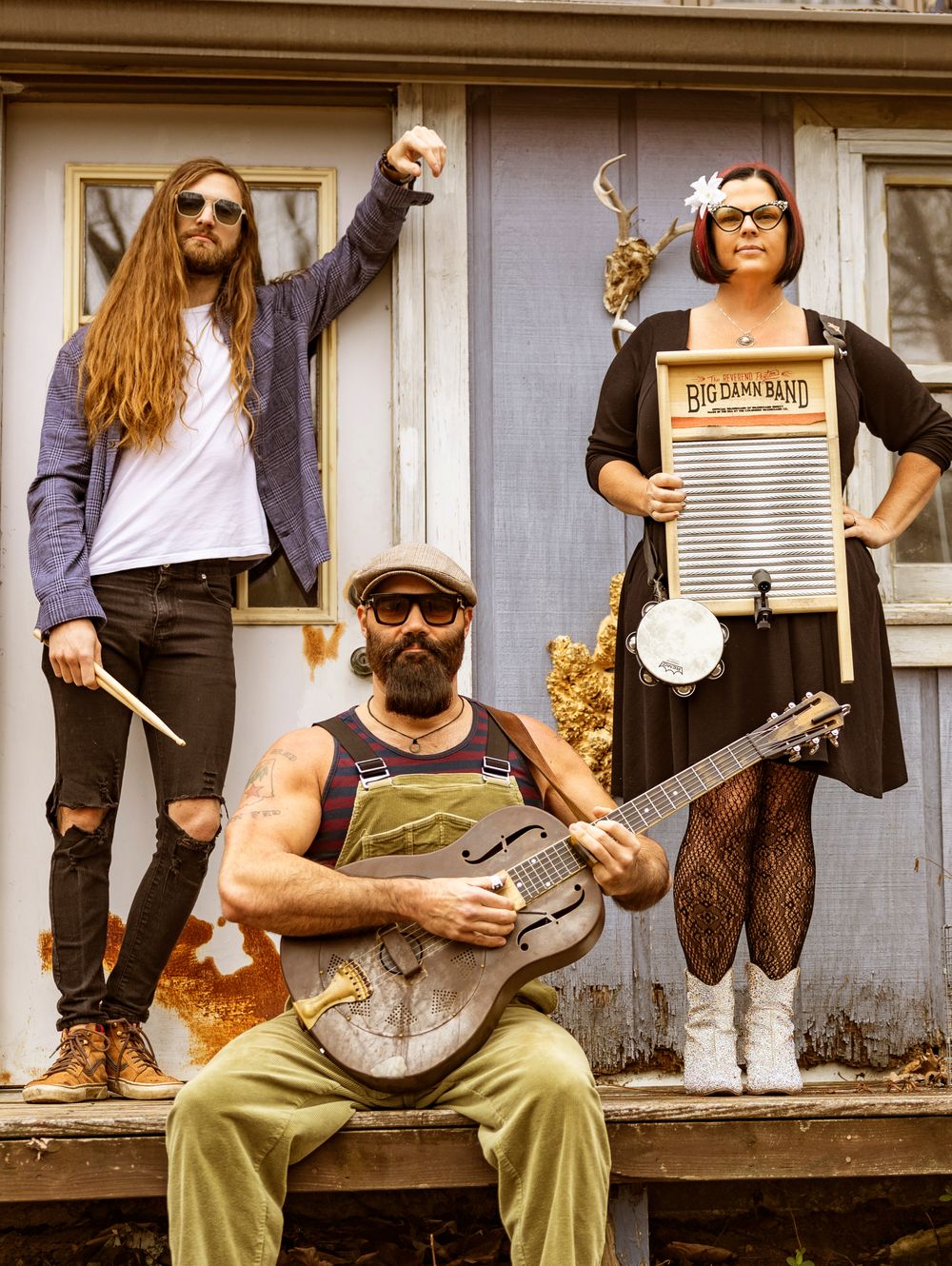 The Reverend Peyton's Big Damn Band - About, image size:1000x1330