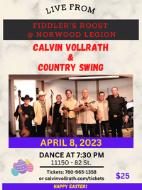 CV & Country Swing (April 8)