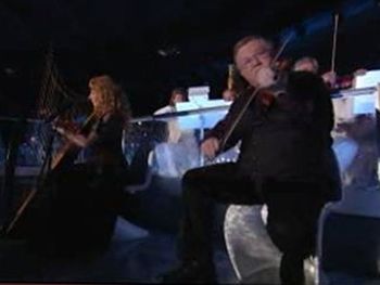 Loreena McKennitt & Calvin performing at the Olympics
