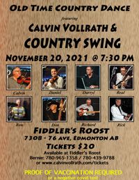 Calvin Vollrath & Country Swing - Old Time Country Dance