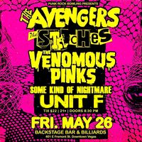 Punk Rock Bowling Club Show: Unit F with the Avengers, Stitches, Vemonous Pinks, and Some Kind of Nightmare
