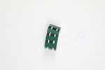 Two Rim Bango Green/White Bracelet