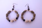 Bead Hoops Earrings