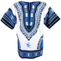 White/Blue - Dashiki